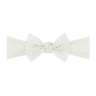 Baby Bling Bows - Baby Bling Bows - Baby Bling® Itty Bitty Knot small soft nylon bow headband - Classy Rascals Boutique