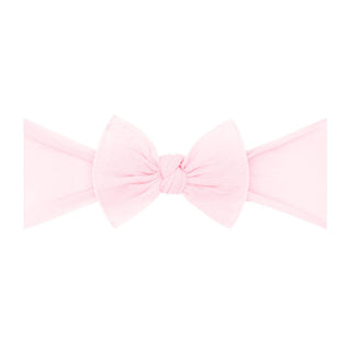 Baby Bling Bows - Baby Bling Bows - Baby Bling® Itty Bitty Knot small soft nylon bow headband - Classy Rascals Boutique