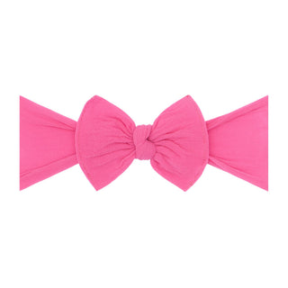 Baby Bling Bows - Baby Bling Bows - Baby Bling® Itty Bitty Knot small soft nylon bow headband - Classy Rascals Boutique
