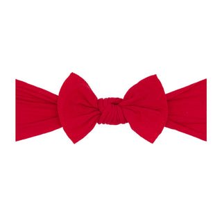 Baby Bling Bows - Baby Bling Bows - Baby Bling® Itty Bitty Knot small soft nylon bow headband - Classy Rascals Boutique