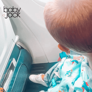Baby Jack and Company - Baby Jack and Company - Airplanes Helicopter Crinkle Tag Square 8"x8” Sensory Toy - Classy Rascals Boutique