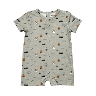 Baby Sprouts - Baby Sprouts Tee Romper Farm - Classy Rascals Boutique