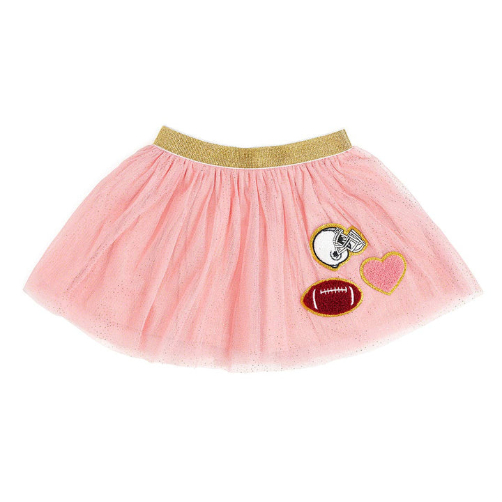 Sweet Wink - Football Patch Tutu - Dress Up Skirt - Kids Game Day Tutu