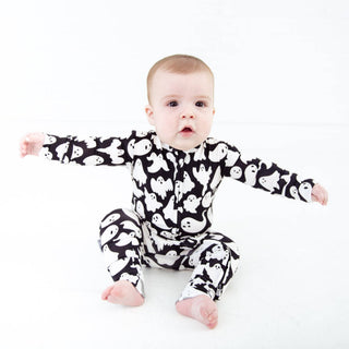 Dreamiere Paranormal Naptivity Convertible Footie | Haunted Noir