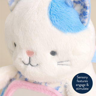 Itzy Ritzy - *NEW* Itzy Bitzy Mirror™ Sensory Tummy Time Mirror - Kitty