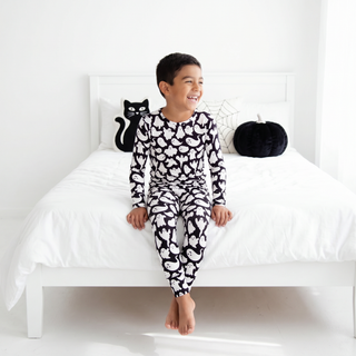 Dreamiere - Paranormal Naptivity Two Piece Pajama Set - Haunted Noir