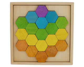 BeginAgain - BeginAgain - Hexagon Matching Game - Classy Rascals Boutique