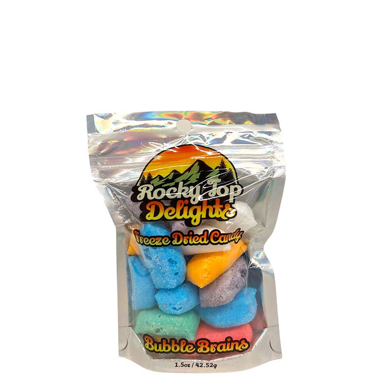 Rocky Top Delights Bubble Brains Freeze Dried Candy