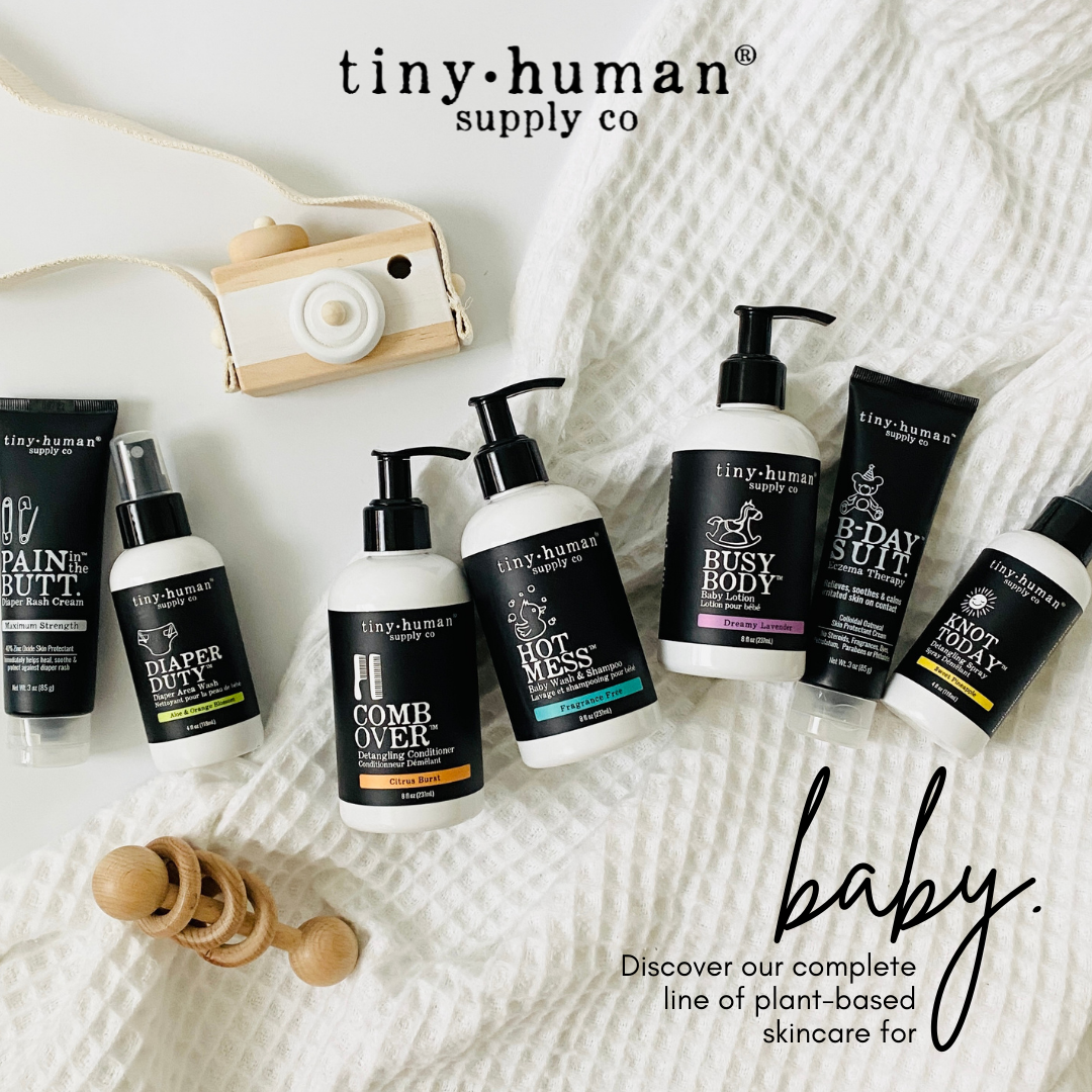 Tiny Human Supply Co. - Hot Mess™  Shampoo and Baby Wash 8oz - Dreamy Lavender