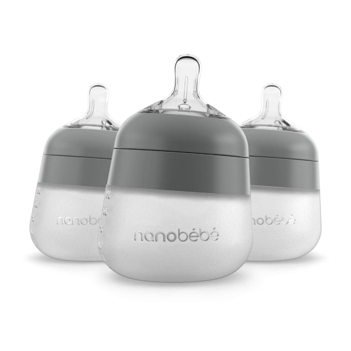 Nanobebe US - 5oz Flexy Silicone Baby Bottle