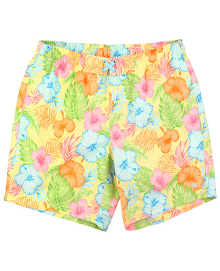 RuffleButts + RuggedButts - Happy Hula Men's Swim Trunks