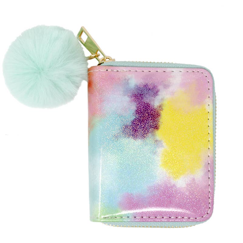 Tiny Treats and ZOMI GEMS - Shiny Tie Dye Wallet for Kids