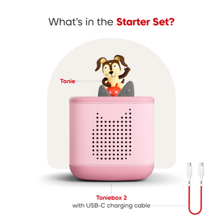 Tonies 2 Starter Set Playtime Puppy Cloud Pink