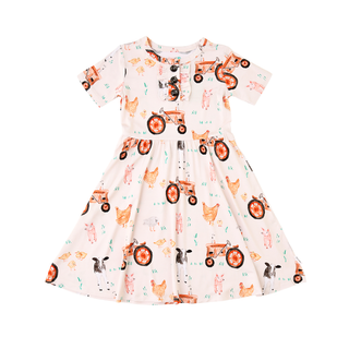 Gigi and Max - Millie Moo TUTU DRESS Bamboo Farm Kids Clothing