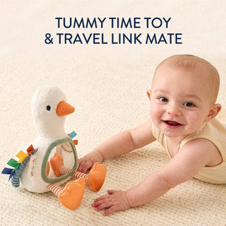 Itzy Ritzy - *NEW* Itzy Bitzy Mirror™ Sensory Tummy Time Mirror - Goose