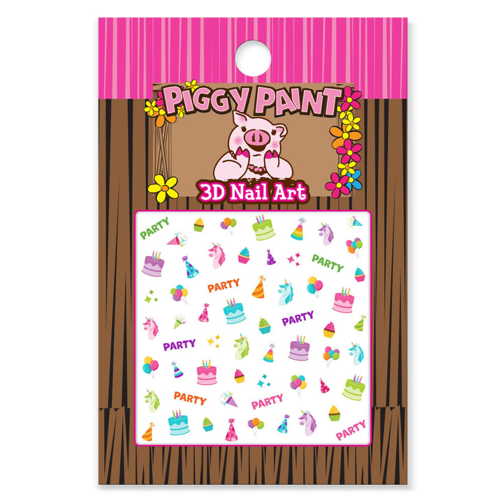 Piggy Paint - Birthday Bash Nail Art