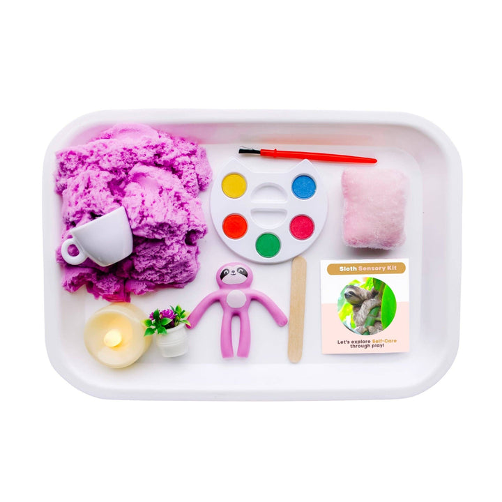 Present Not Perfect Play Co - Children's Sloth Sensory Play Kit