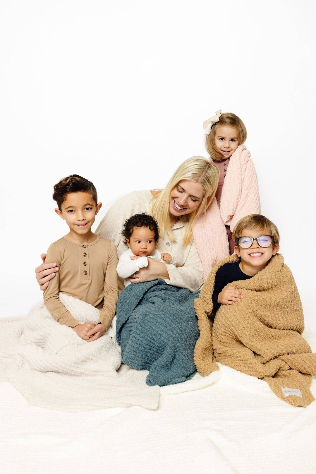 Lou Lou & Company - Chenille Blanket - Tan