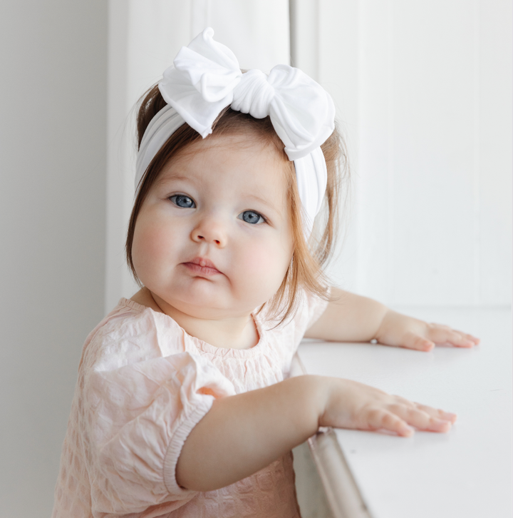 Baby Bling Bows - FAB-BOW-LOUS®: white