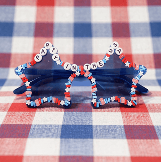 Cheeky Plum - Cheeky Plum - Star Sunglasses - Patriotic Party - Classy Rascals Boutique