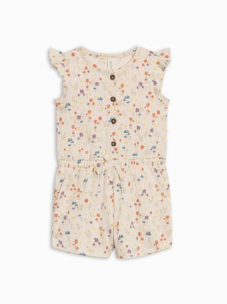 Colored Organics - Colored Organics Shaye Romper | Margot Floral / Barn + Sea - Classy Rascals Boutique