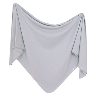 Copper Pearl - Copper Pearl Knit Swaddle Blanket Ash Rib Kit - Classy Rascals Boutique