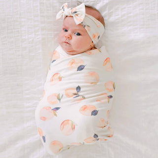 Copper Pearl - Copper Pearl - Knit Swaddle Blanket - Caroline - Classy Rascals Boutique