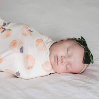 Copper Pearl - Copper Pearl - Knit Swaddle Blanket - Caroline - Classy Rascals Boutique