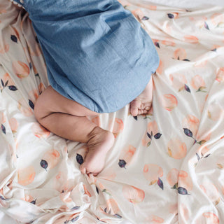 Copper Pearl - Copper Pearl - Knit Swaddle Blanket - Caroline - Classy Rascals Boutique