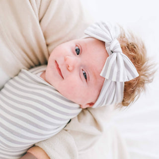 Copper Pearl - Copper Pearl - Knit Swaddle Blanket - Everest - Classy Rascals Boutique