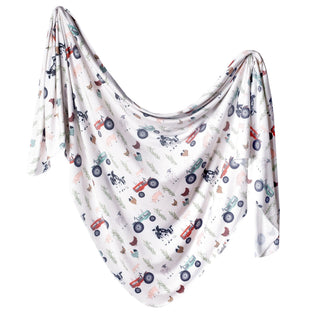 Copper Pearl - Copper Pearl Knit Swaddle Blanket Jo - Classy Rascals Boutique