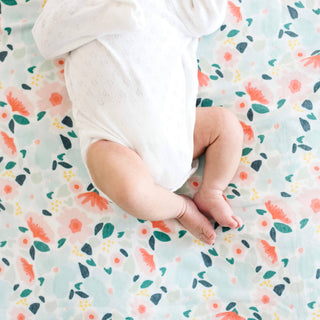 Copper Pearl - Copper Pearl - Knit Swaddle Blanket - Leilani - Classy Rascals Boutique