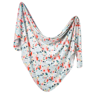 Copper Pearl - Copper Pearl - Knit Swaddle Blanket - Leilani - Classy Rascals Boutique
