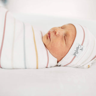 Copper Pearl - Copper Pearl - Knit Swaddle Blanket - Piper - Classy Rascals Boutique
