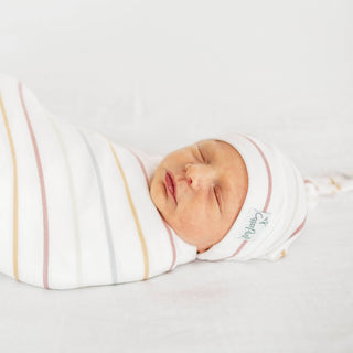 Copper Pearl - Copper Pearl - Knit Swaddle Blanket - Piper - Classy Rascals Boutique