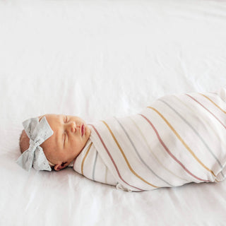Copper Pearl - Copper Pearl - Knit Swaddle Blanket - Piper - Classy Rascals Boutique
