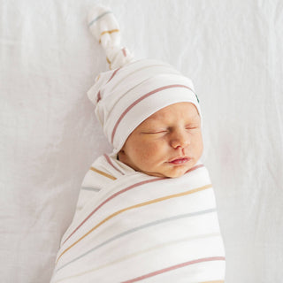 Copper Pearl - Copper Pearl - Knit Swaddle Blanket - Piper - Classy Rascals Boutique