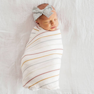Copper Pearl - Copper Pearl - Knit Swaddle Blanket - Piper - Classy Rascals Boutique