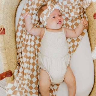 Copper Pearl - Copper Pearl - Knit Swaddle Blanket - Rad - Classy Rascals Boutique