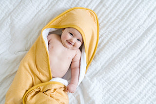 Copper Pearl - Copper Pearl Premium Knit Hooded Towel Marigold - Classy Rascals Boutique