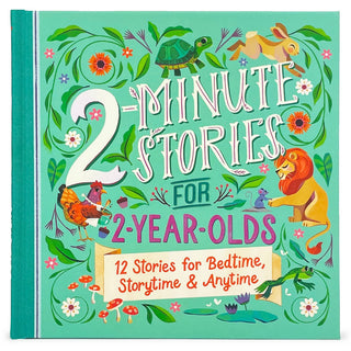 Cottage Door Press - Cottage Door Press - 2 - Minute Stories for 2 - Year - Olds Story Book - Classy Rascals Boutique