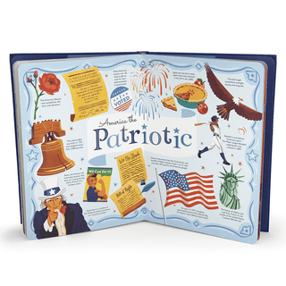 Cottage Door Press - Cottage Door Press - America the Beautiful Patriotic Keepsake Book - Classy Rascals Boutique