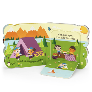 Cottage Door Press - Cottage Door Press - Babies Love Shapes Lift-a-Flap Board Book - Classy Rascals Boutique
