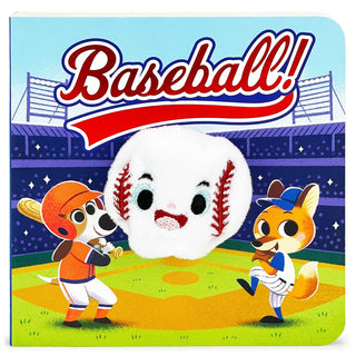 Cottage Door Press - Cottage Door Press - Baseball! Interactive Finger Puppet Board Book - Classy Rascals Boutique