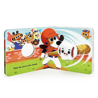 Cottage Door Press - Cottage Door Press - Baseball! Interactive Finger Puppet Board Book - Classy Rascals Boutique