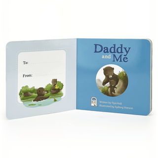 Cottage Door Press - Cottage Door Press - Daddy and Me Keepsake Padded Board Book (Father's Day) - Classy Rascals Boutique