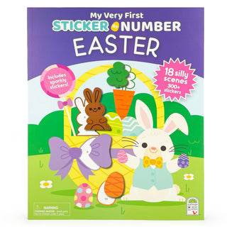 Cottage Door Press - Cottage Door Press - Easter: My Very First Sticker by Number activity book - Classy Rascals Boutique