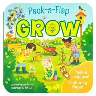 Cottage Door Press - Cottage Door Press - GROW Lift - a - Flap Board Book - Classy Rascals Boutique