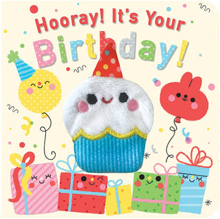 Cottage Door Press - Cottage Door Press - Hooray! It's Your Birthday! Celebration Finger Puppet Book - Classy Rascals Boutique