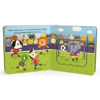 Cottage Door Press - Cottage Door Press - Let's Play Soccer Lift - a - Flap Sports Board Book - Classy Rascals Boutique